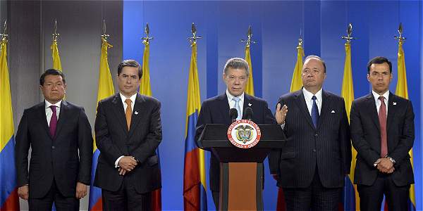 국경지역 위기: 산토스 콜롬비아 대통령 베네수엘라 마두로 대통령에 대한 인내심 한계