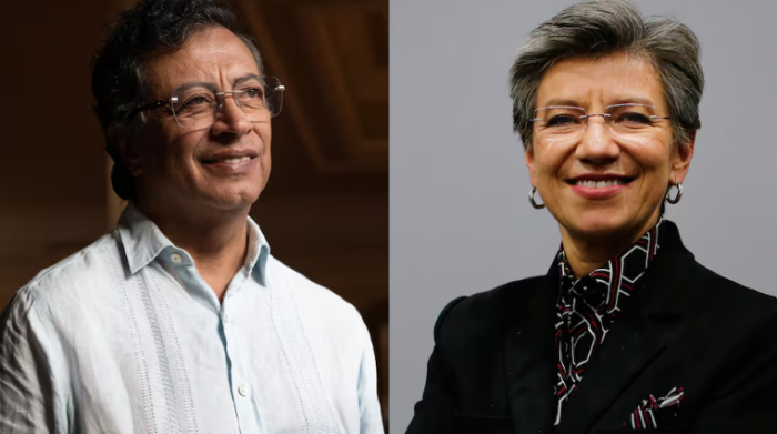 Gustavo Petro y Claudia López alzan el tono en su …