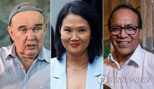 페루대선 좌우 대격돌 예고…"후지모리-산체스 결선시 동률판도"