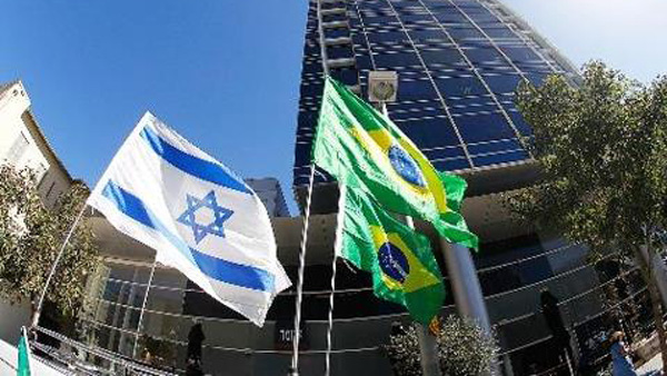브라질, 예루살렘에 무역사무소 설치 발표…친이스라엘 행보