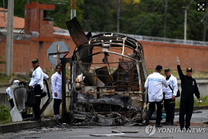 대선 앞둔 콜롬비아서 폭탄 공격…7명 사망·20여명 부상