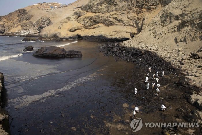 '기름유출 피해' 페루, 유럽계 회사에 6조원대 보상청구