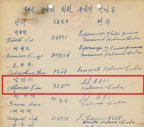 '1930년대 쿠바서 독립운동' 이민2세 김성재 선생 등 121명 포상