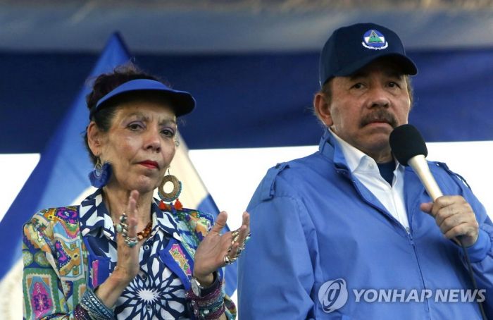 '무혈 5선' 노리는 니카라과 대통령…야권 대선주자 제거 계속