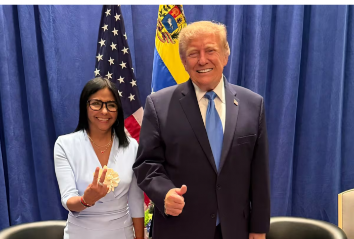 Trump y Delcy Rodríguez sellan el deshielo entre C…