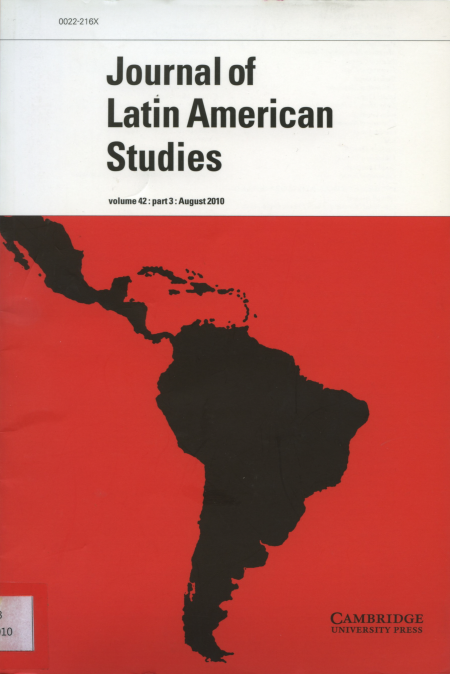 Journal of Latin American Studies Vol.42 Part3 : August 2010