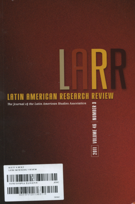 Latin American research Review Vol.46 No.3