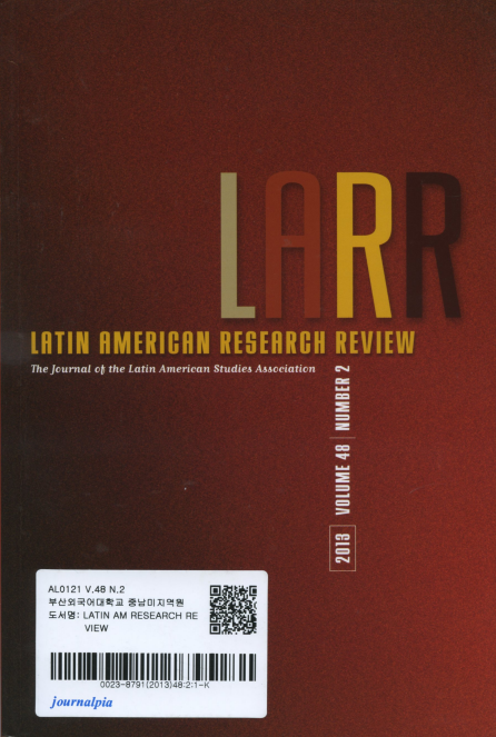 LATIN AMERICAN RESEARCH REVIEW Vol.48 No.2