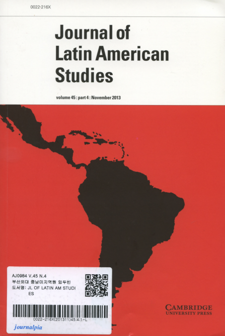 Journal of Latin American Studies Vol.45 part4: November 2013