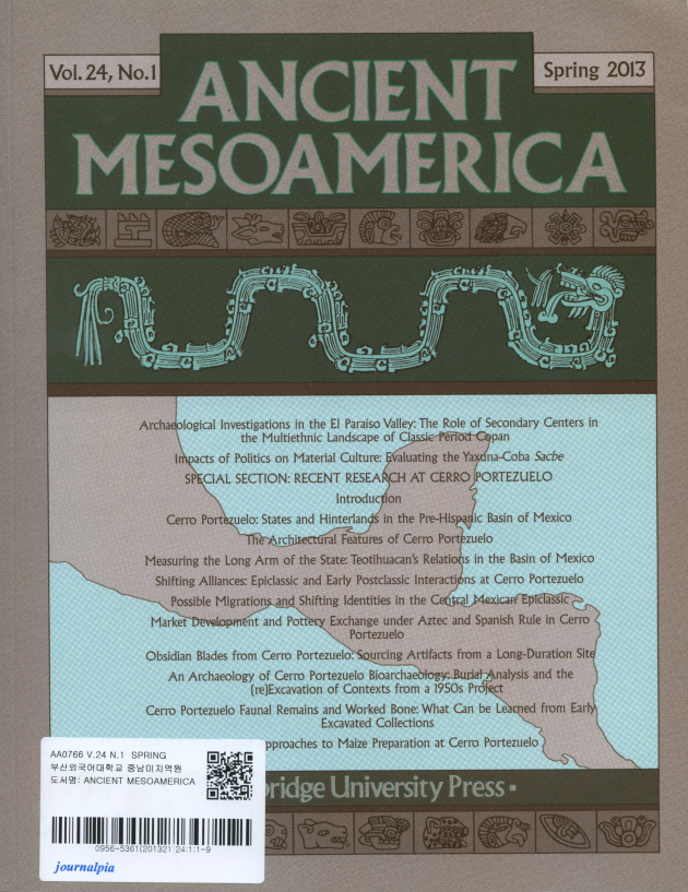 Ancient Mesoamerica Vol.24, No. 1 Spring 2013