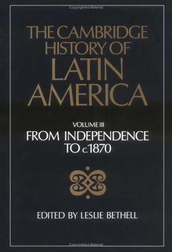 The Cambridge history of Latin America