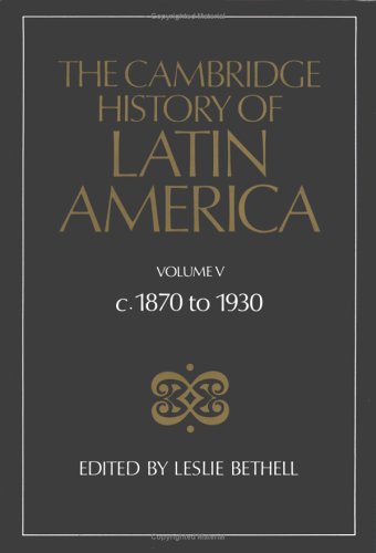 The Cambridge history of Latin America