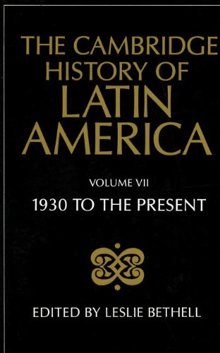 The Cambridge history of Latin America