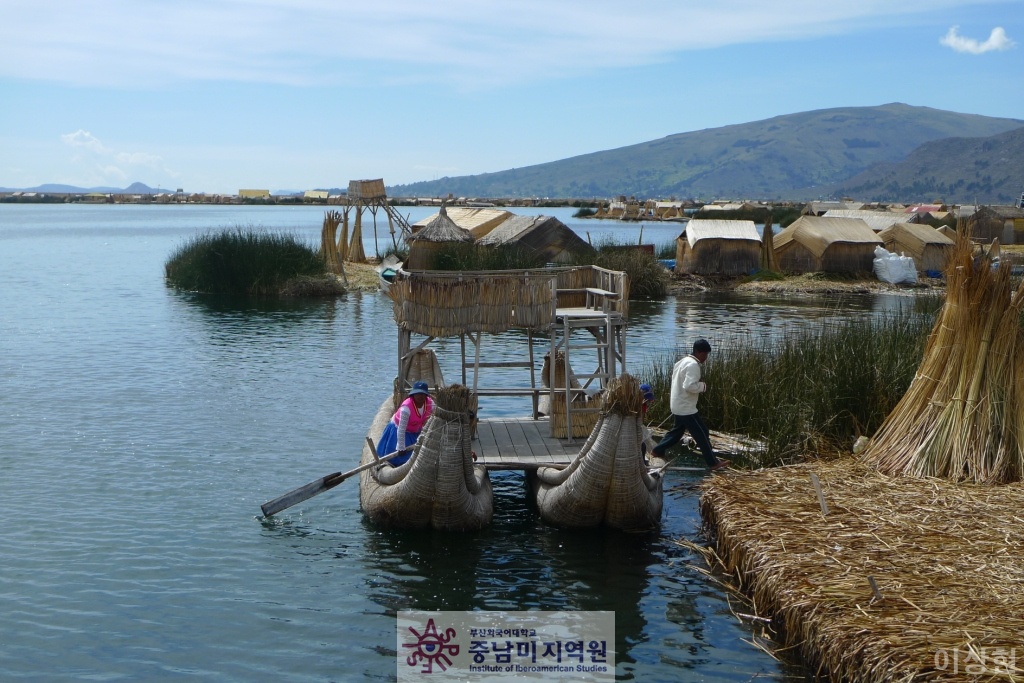 [페루] 뿌노시내, 티티카카 호수 전경